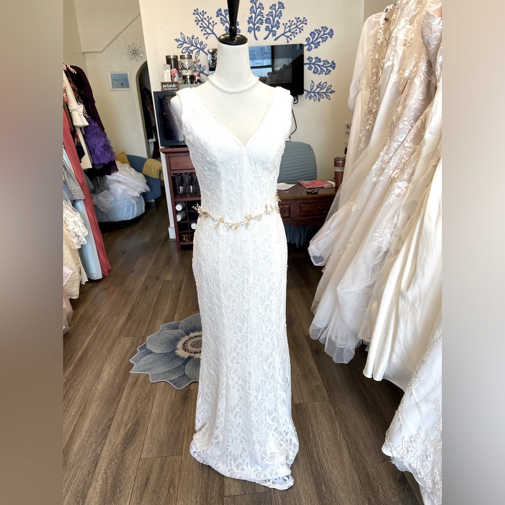 Beautiful Trumpet Wedding Dress